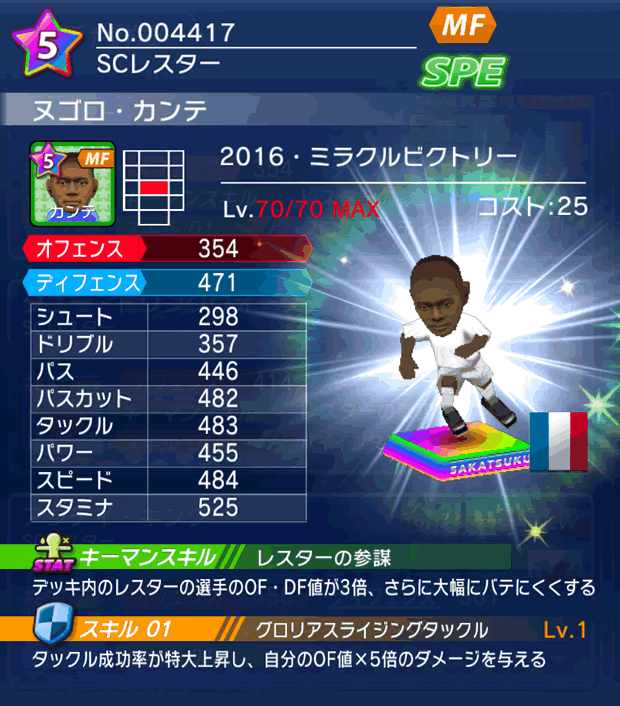 No.04417　ヌゴロ・カンテ【16・V】