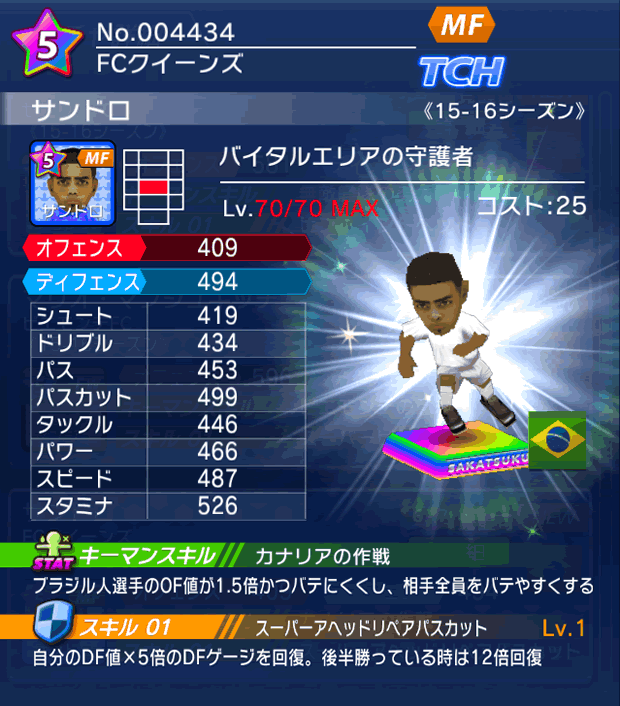 No.04434　サンドロ【15-16】