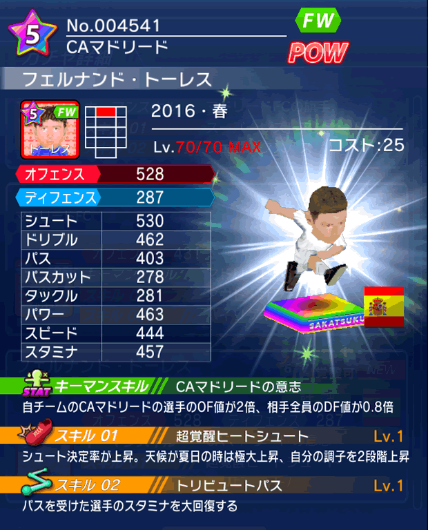 No.04541　フェルナンド・トーレス【16・春】