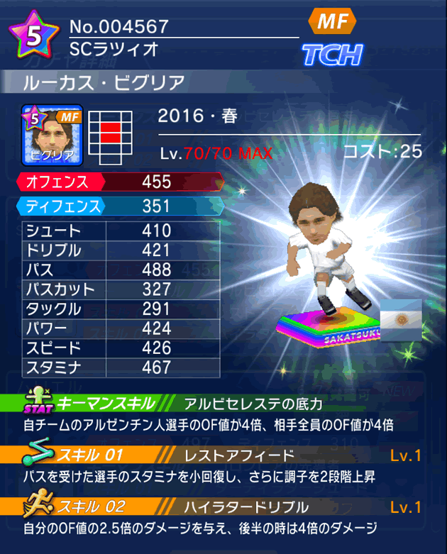 No.04567　ルーカス・ビグリア【16・春】