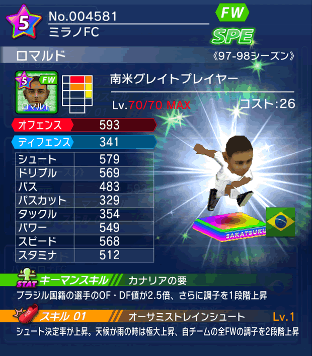 No.04581　ロマルド【南米GR】