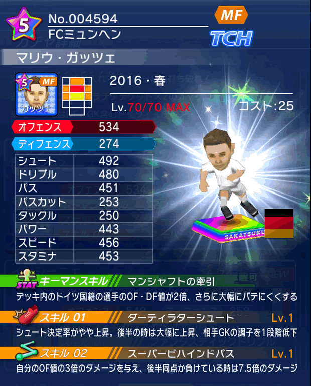 No.04594　マリウ・ガッツェ【16・春】