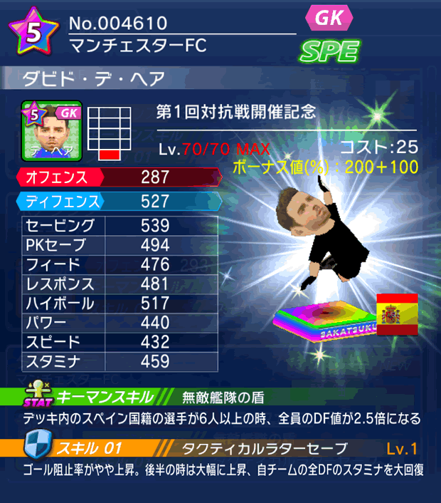 No.04610　ダビド・デ・ヘア【co・BP】