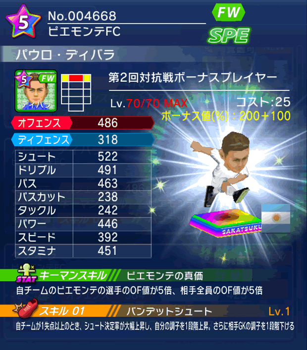 No.04668 パウロ・ディバラ【co・BP】