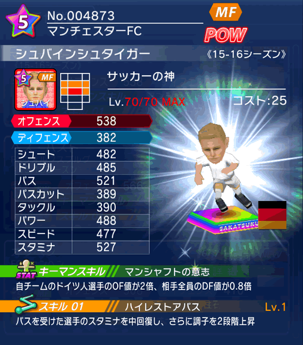 No.04873　シュバインシュタイガー【15-16】