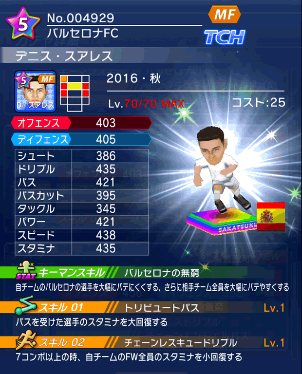 No.04929　デニス・スアレス【16・秋】