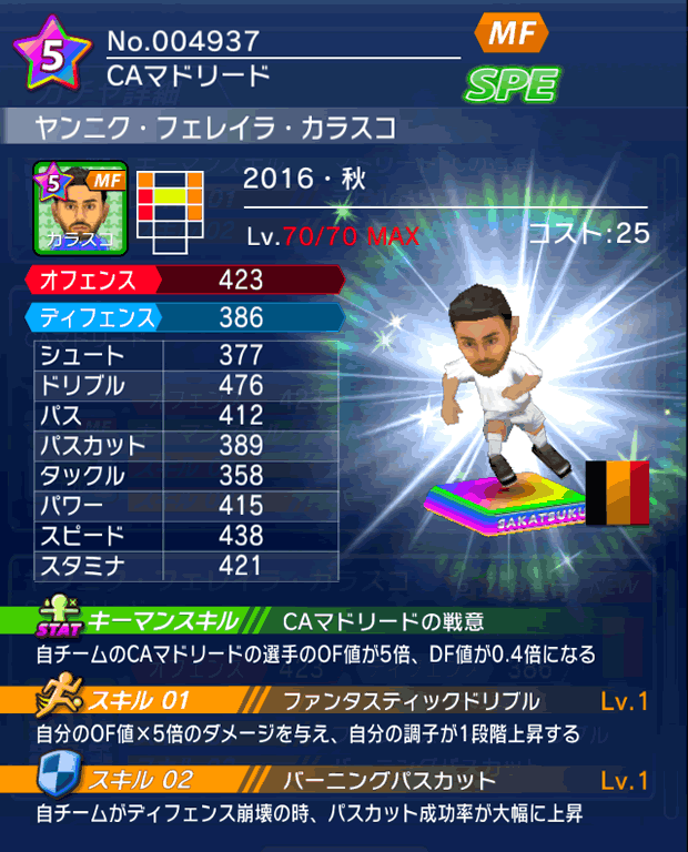 No.04937　ヤンニク・フェレイラ・カラスコ【16・秋】