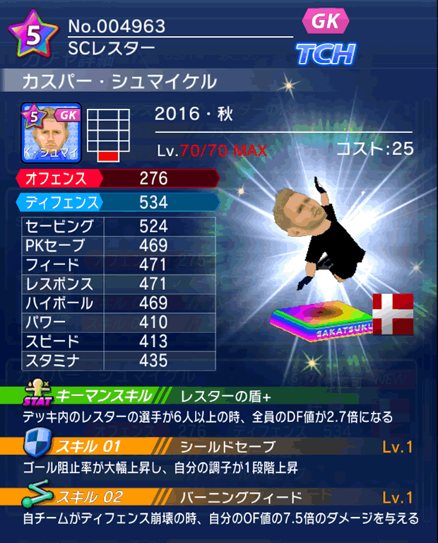 No.04963　カスパー・シュマイケル【16・秋】