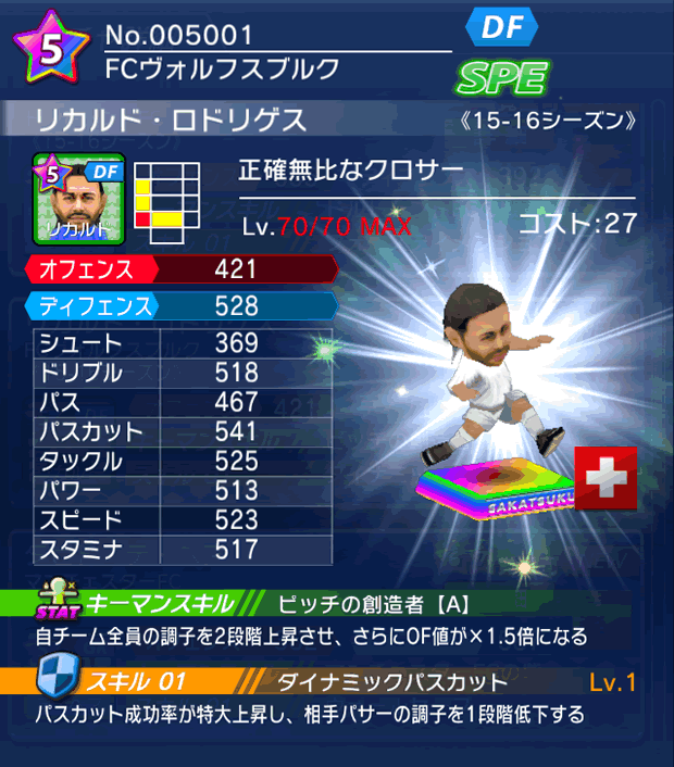 No.05001　リカルド・ロドリゲス【15-16】