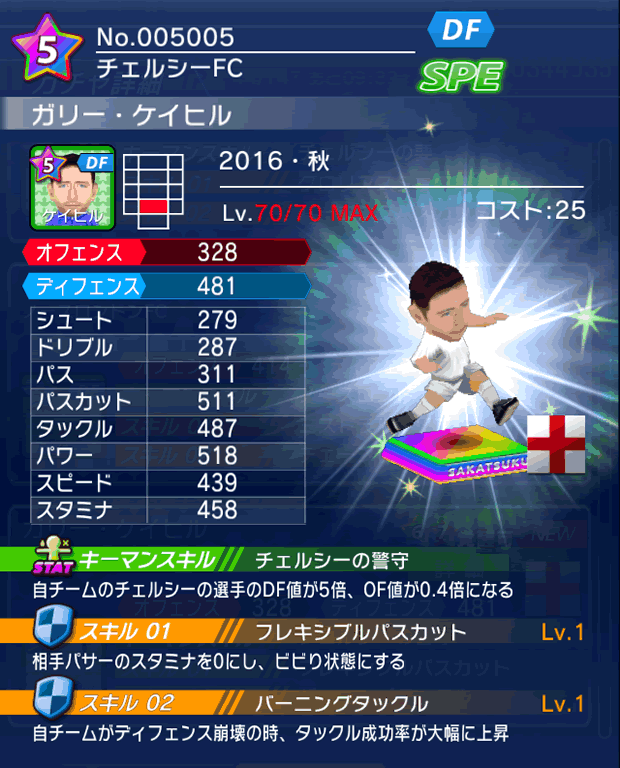 No.05005 ガリー・ケイヒル【16・秋】