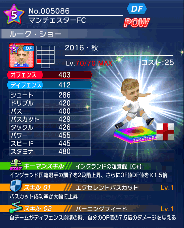 No.05086　ルーク・ショー【16・秋】