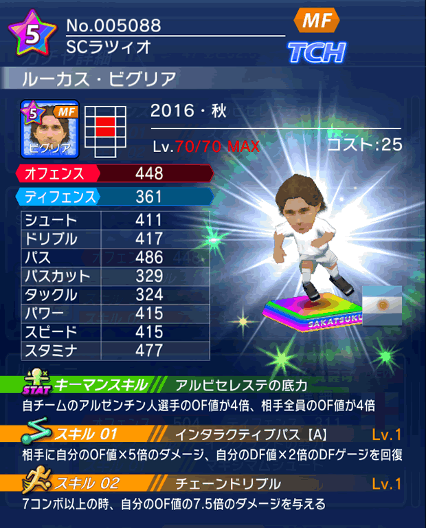 No.05088　ルーカス・ビグリア【16・秋】