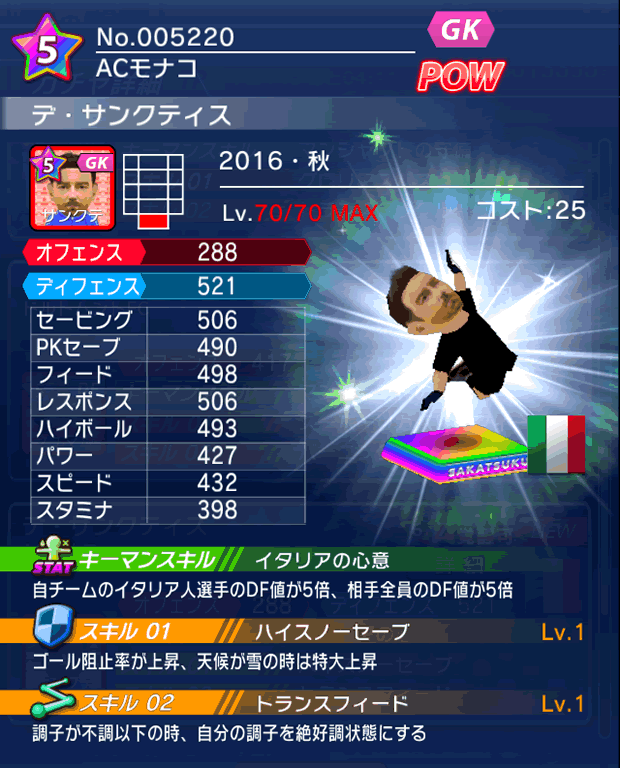 No.05220　デ・サンクティス【16・秋】