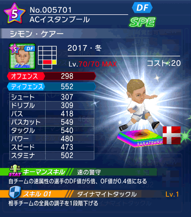 No.05701　シモン・ケアー【17・冬】