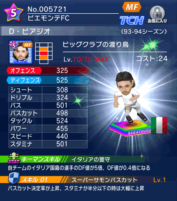 No.05721　D・ピアジオ【93-94lg】