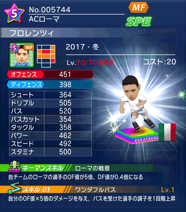 No.05744　フロレンツィ【17・冬】