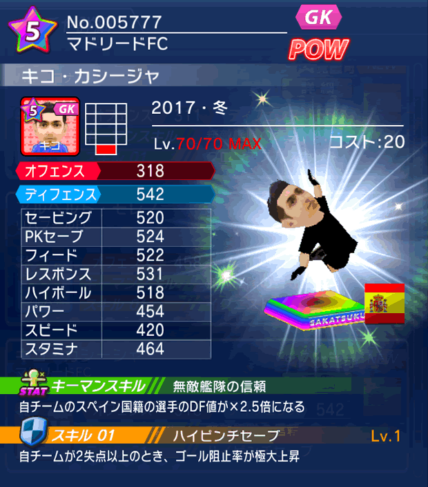 No.05777　キコ・カシージャ【17・冬】