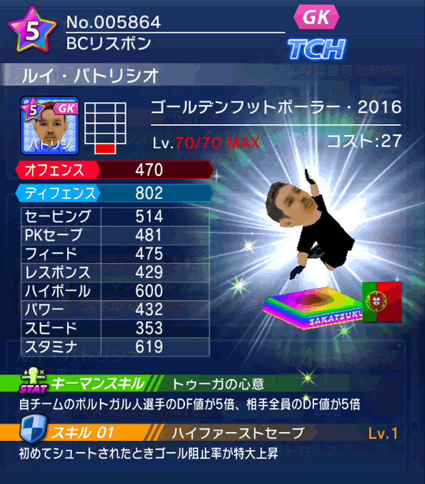 No.05864　ルイ・パトリシオ【GFB16】