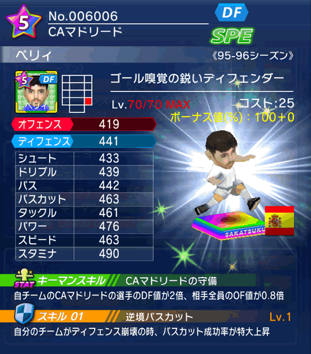 No.06006　ペリィ【95-96LL】