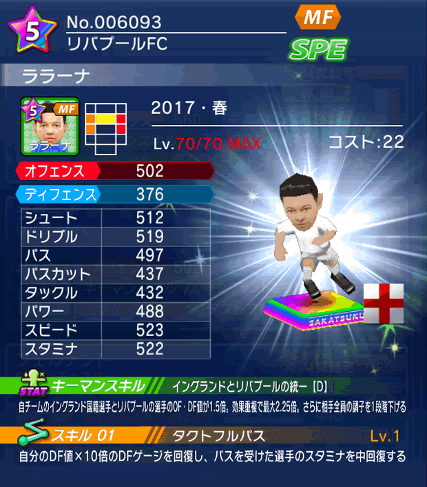 No.06093　ララーナ【17・春】