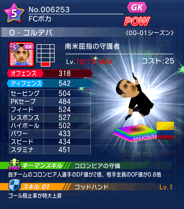 No.06253　O・コルデバ【00-01LL】