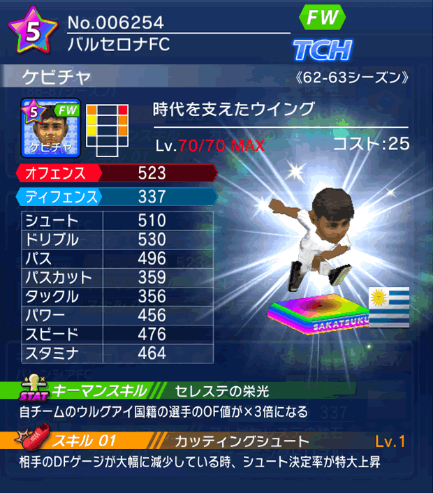 No.06254　ケビチャ【62-63LL】