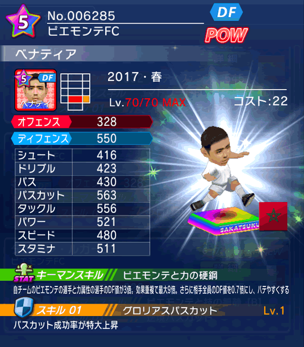 No.06285　ベナティア【17・春】