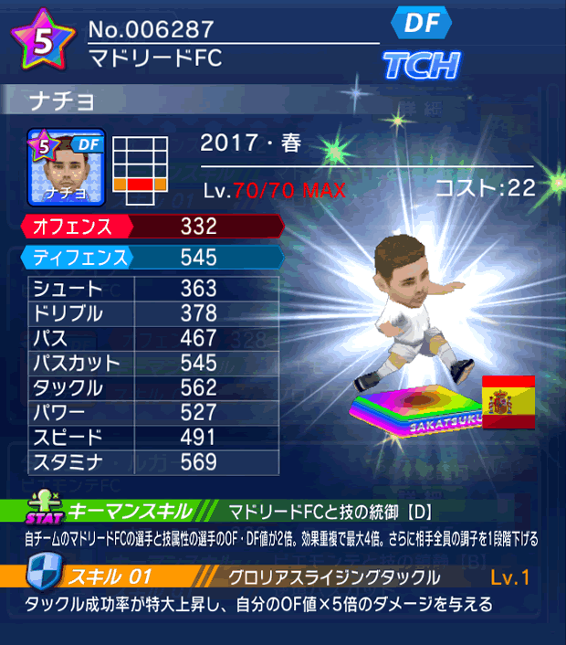 No.06287　ナチョ【17・春】