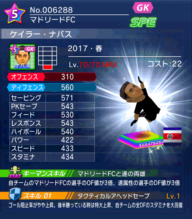 No.06288　ケイラー・ナバス【17・春】