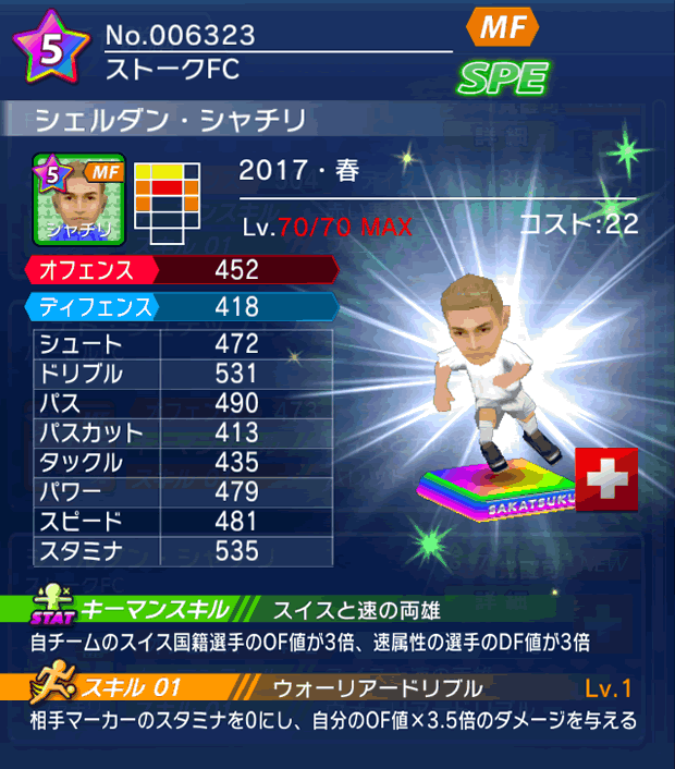 No.06323　シェルダン・シャチリ【17・春】