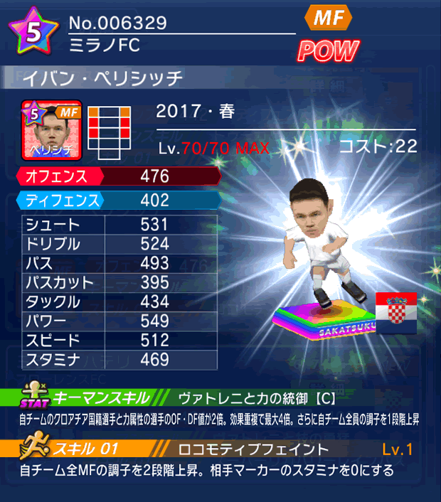 No.06329　イバン・ペリシッチ【17・春】