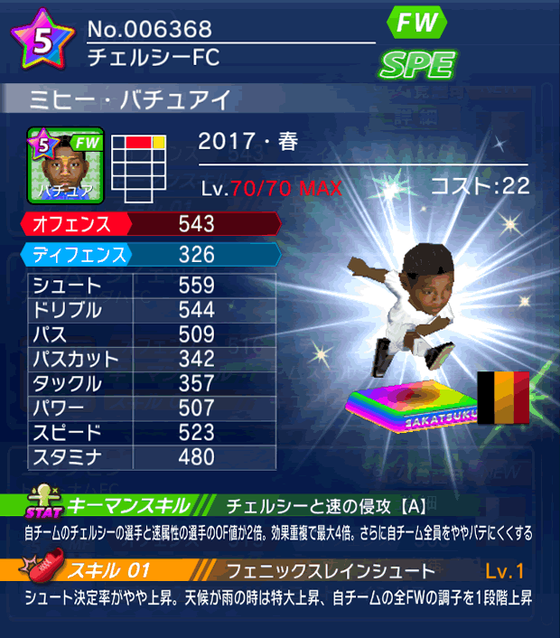 No.06368　ミヒー・バチュアイ【17・春】