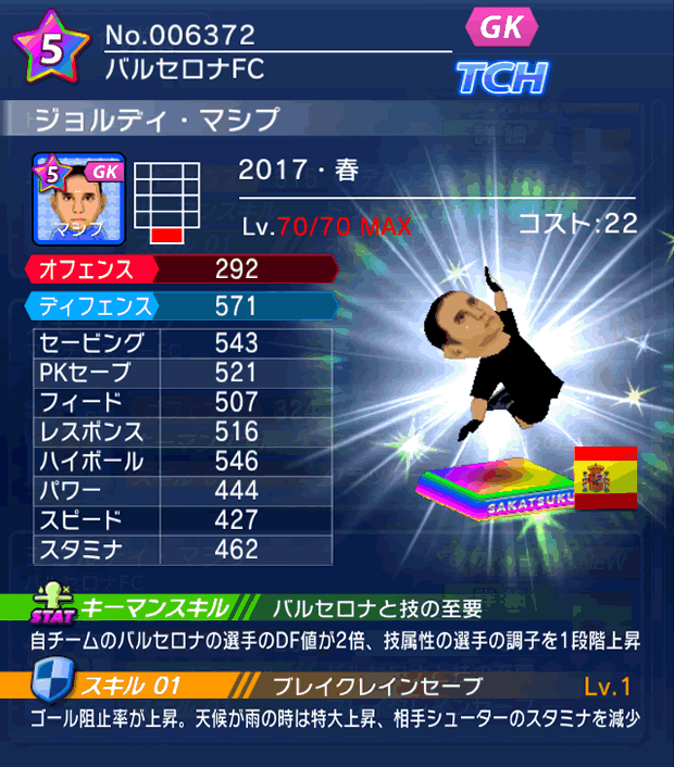 No.06372　ジョルディ・マシプ【17・春】