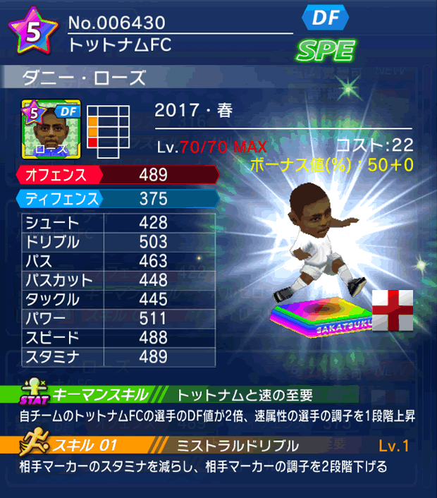 No.06430　ダニー・ローズ【17・春】