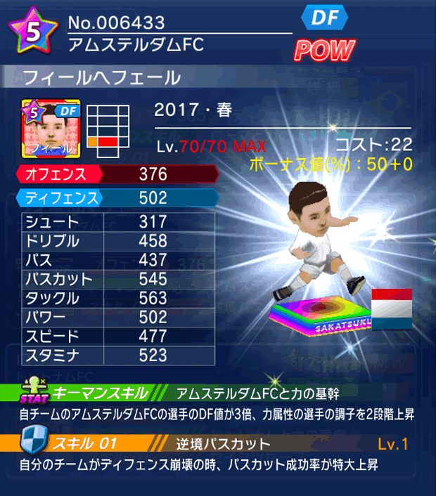 No.06433 フィールヘフェール【17・春】