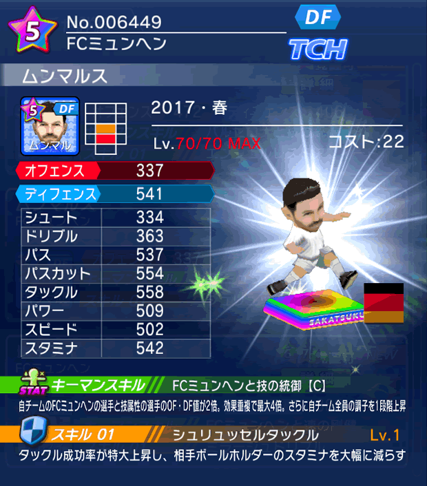 No.06449　ムンマルス【17・春】