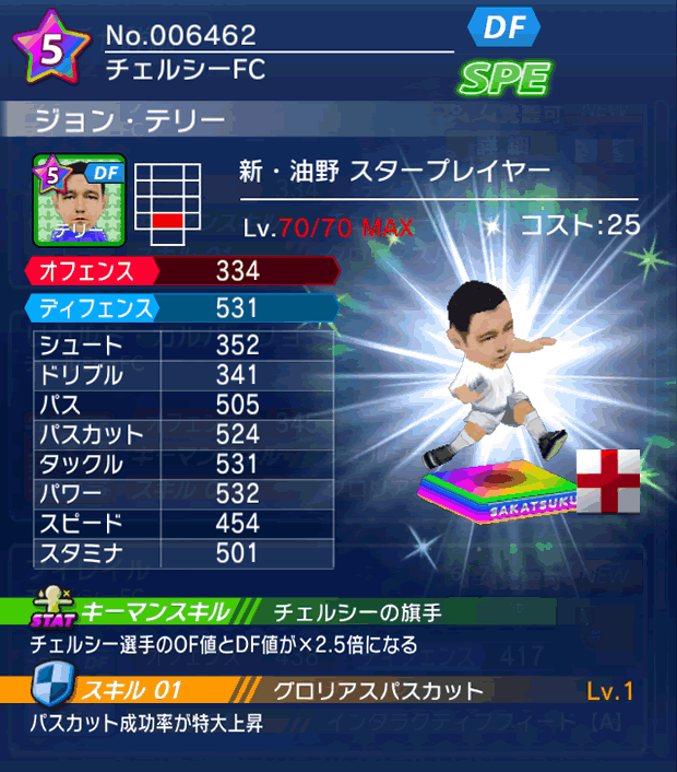 No.06462　ジョン・テリー【新油野・ST】