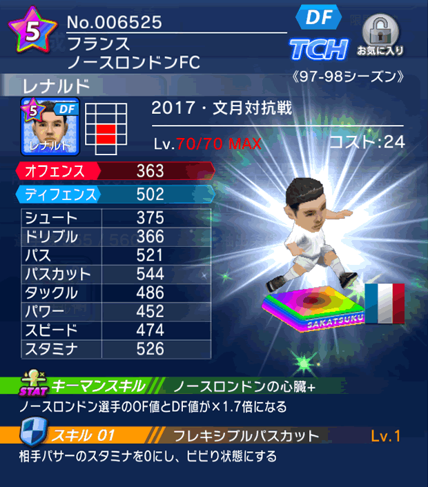 No.06525　レナルド【97-98co】