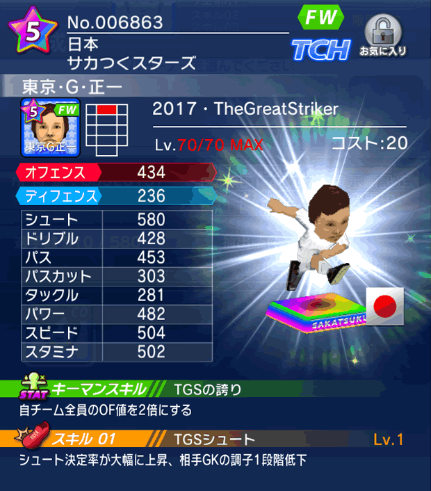 No.06863　東京・G・正一【17・TGS】