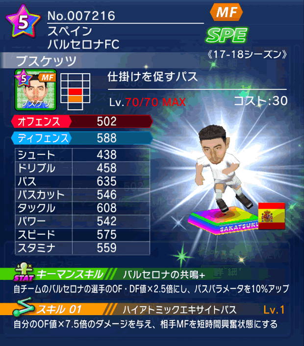 No.07216 ブスケッツ【17-18】