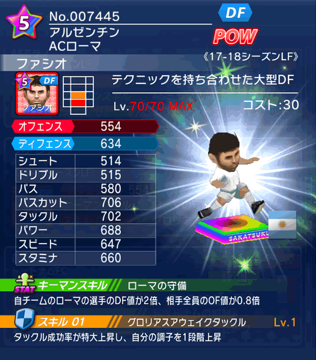 No.07445　ファシオ【17-18LF】