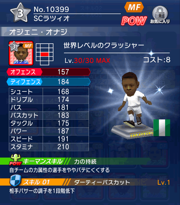 No.10399 オジェニ・オナジ