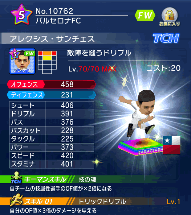 No.10762　アレクシス・サンチェス