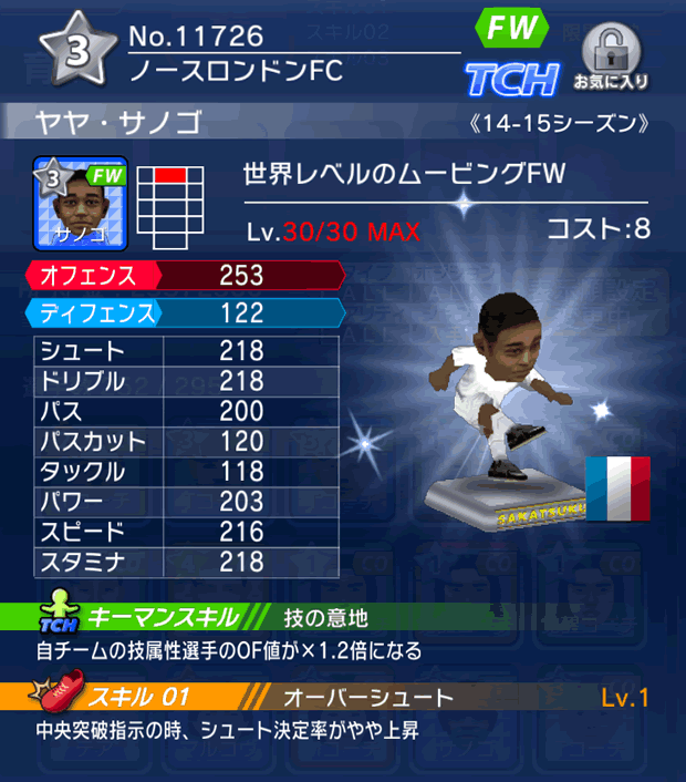 No.11726　ヤヤ・サノゴ【14-15】