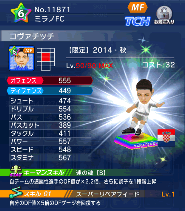 No.11871　コヴァチッチ【14・秋】