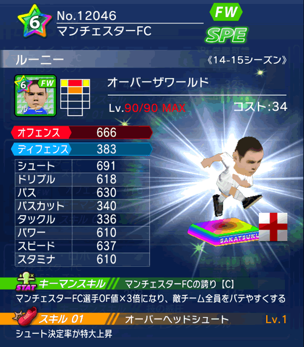 No.12046　ルーニー【14-15】