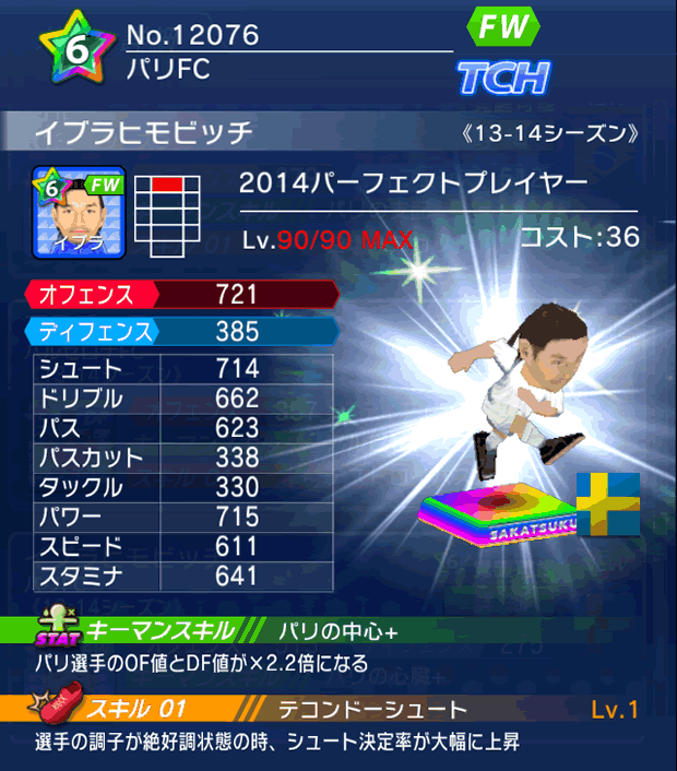 No.12076 イブラヒモビッチ【PP14】