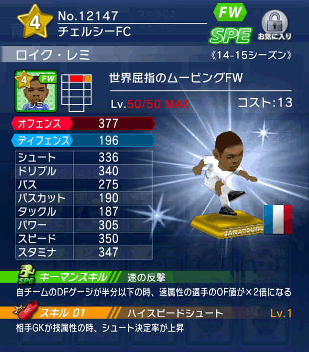 No.12147　ロイク・レミ【14-15】