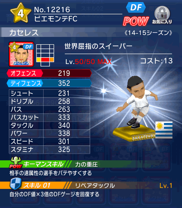 No.12216　カセレス【14-15】