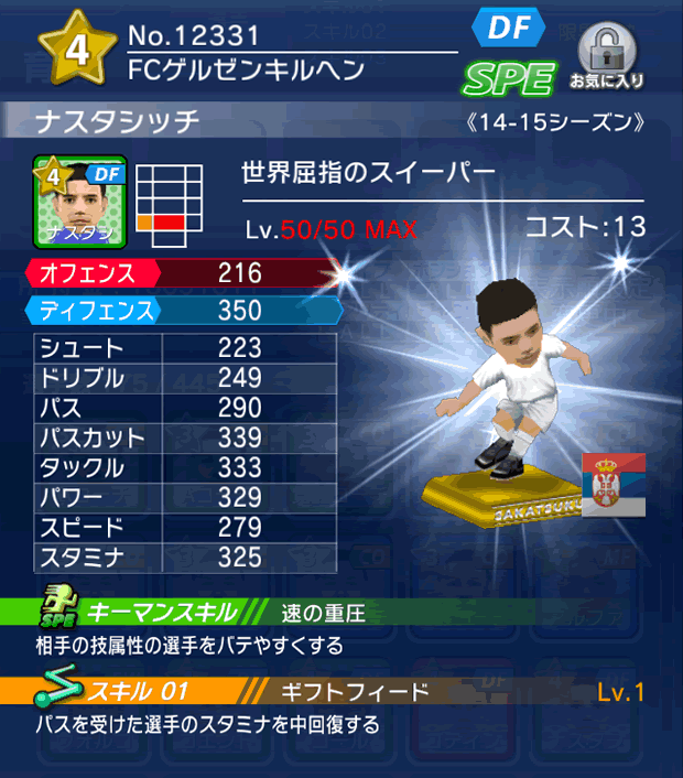 No.12331　ナスタシッチ【14-15】